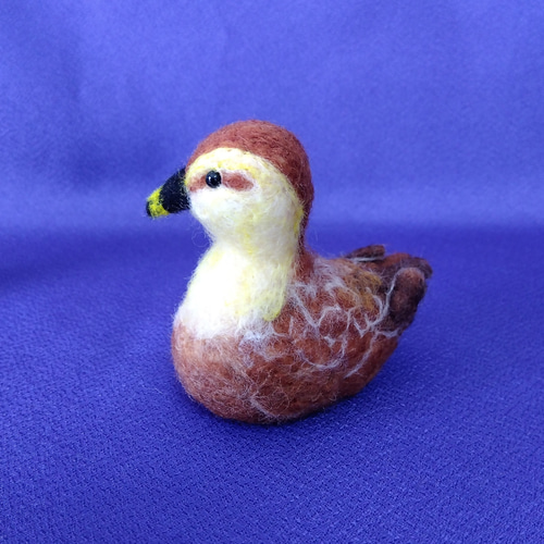 カルガモの親子 羊毛フェルト Nohea-Pua ノヘアプア 通販 16907940