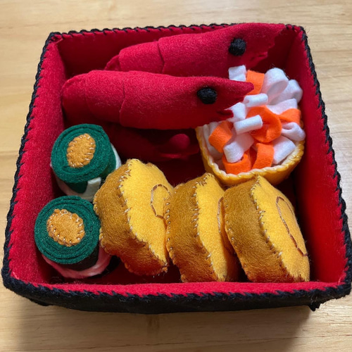 20 フェルトままごと　おせち　オーダーページ 20 フェルトままごと おせち オーダーページ