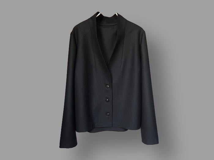 ～Series裏なし軽いジャケット…カシミア混紡ウールツイル～