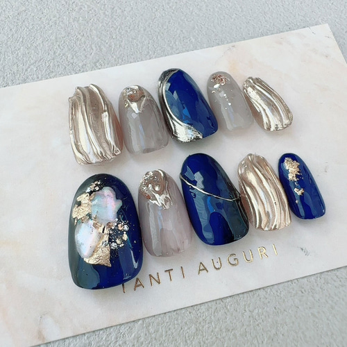 ネイルチップ ブライダル 結婚式 ウェディング 花嫁 フルオーダーネイル MOROSY199☆ブライダルネイル ウェディング 花嫁 結婚式