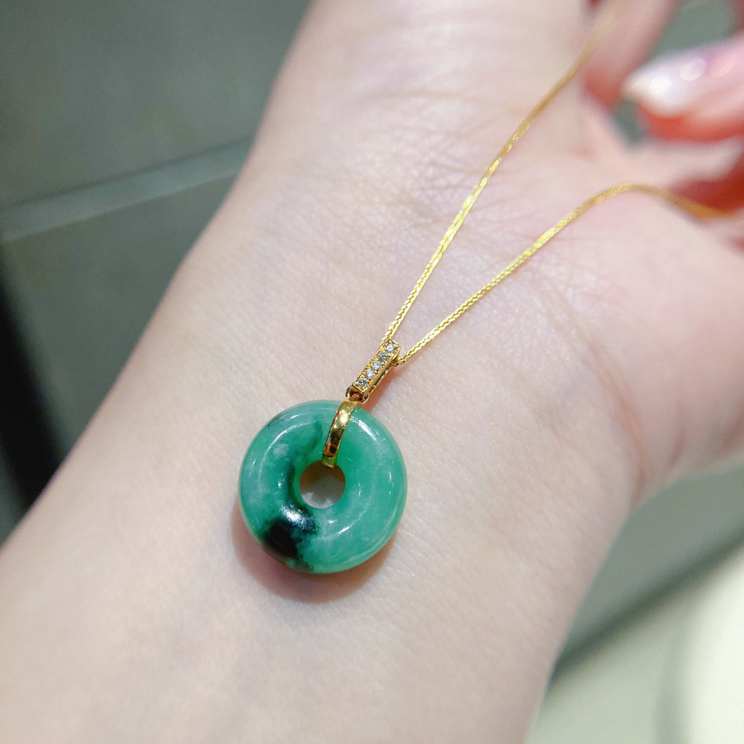 ペンダントトップ セット売り レディース 1-1626 ブローチ ヒスイ