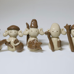 やきもの人形✳︎七福神✳︎お正月飾り 2枚目の画像