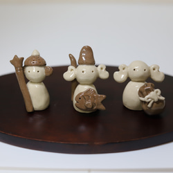 やきもの人形✳︎七福神✳︎お正月飾り 4枚目の画像