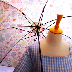 手作り日傘　うつしみの この世の花を見尽くさず 7枚目の画像