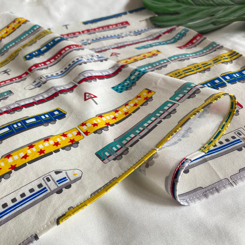 太郎様 確認用 新幹線 はたらく車 ランチョンマット 25×35 名入れ