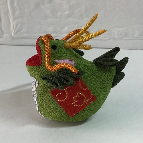 龍 つまみ細工 ちりめん細工 その他置物 ふくちゃん 通販