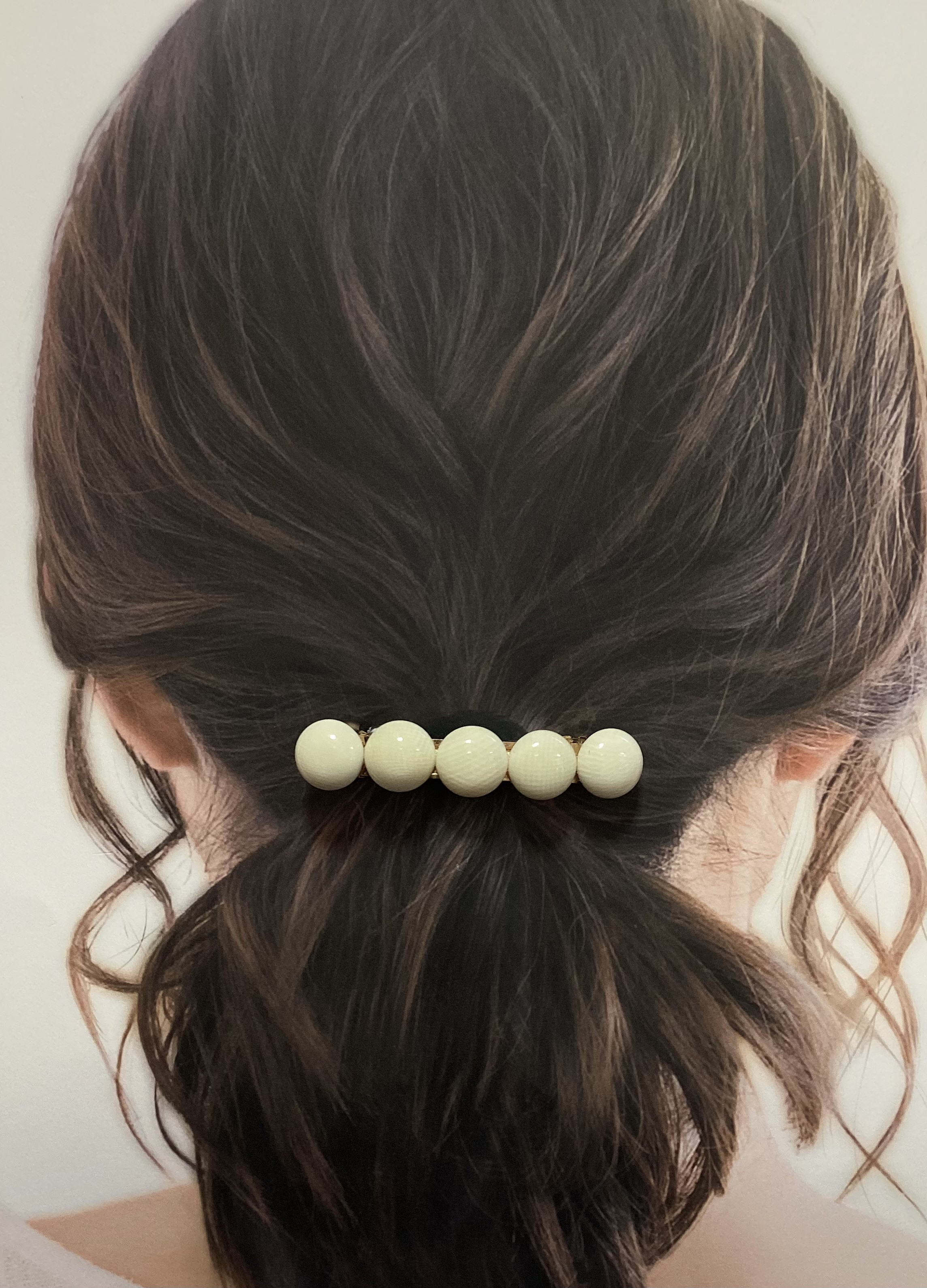 ヴィンテージ、バレッタ ☆本象牙バレッタ ※A-9 バレッタ 石橋象牙店 通販 16909070