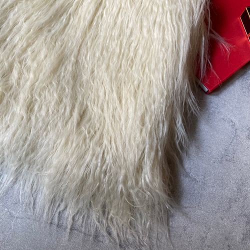 チベットラムファーのバンブートート＞ バンブーバッグ エコファー  