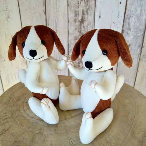コーイケルホンディエ ハイタッチわんこ（受注制作） ぬいぐるみ