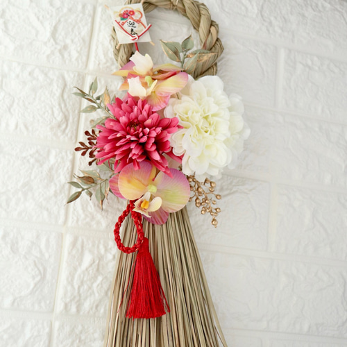 お正月ハンドメイド2024】リゾート風しめ飾り お正月飾り 海好きの方に