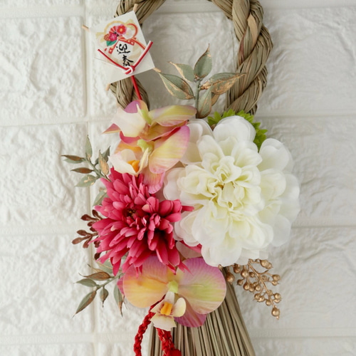 お正月ハンドメイド2024】リゾート風しめ飾り お正月飾り 海好きの方に