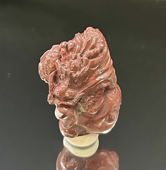 新しいコレクション 龍神舞祭 赤龍御守 ケンちゃんの ネックレス・ペンダント 握り石 置物