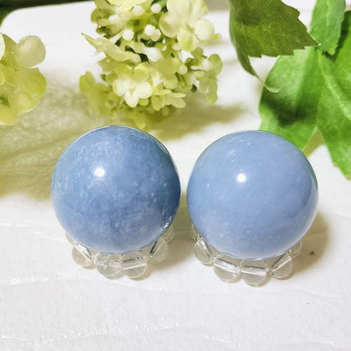 エンジェライトスフィア(1) 約29mm 37.6g 天然石 ashblue 通販
