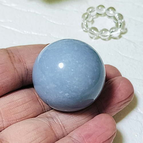 エンジェライトスフィア(2) 約29mm 38.1g 天然石 ashblue 通販 エンジェライトスフィア(2) 約29mm 38.1g 天然石 ashblue 通販