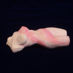 木彫刻 アート 『 トルソ 』 オブジェ バスト オリジナル 木彫刻 アート 裸婦 芸術 アート 女性 ハンドメイド 松 11枚目の画像