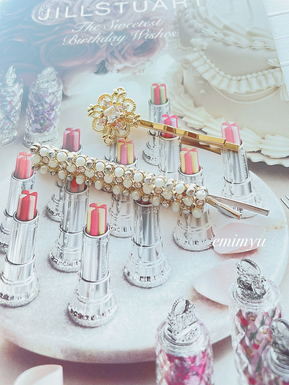 Christmas Crystal Of Snow Set HairPin 2枚目の画像