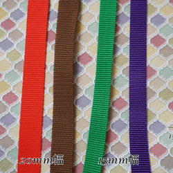 レトロモロッカン＊犬用首輪（１５／２０mm幅）　オーダーメイド　子犬　小型犬　中型犬　オシャレ　北欧風　アースカラー 5枚目の画像