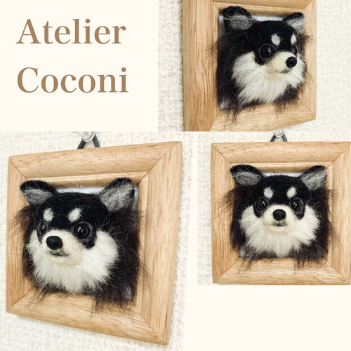 オーダーメイド♡羊毛フェルトのワンちゃん オーダーメイド 羊毛フェルト わんちゃん お写真から制作 手作り