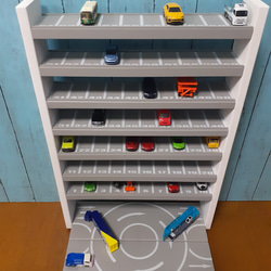 ひひひ　8段150台ロータリー交差点付きトミカ収納棚 e529f4555599f64a59e9ba53522b6c