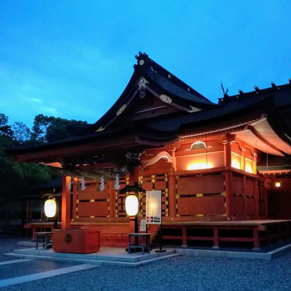 Japanese Scenery ＊送料無料＊《Sengen Shrine 富士山本宮浅間大社》ましかく 90×90 1枚目の画像