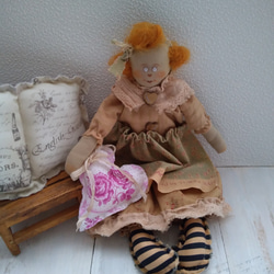 作家文化人形 ハンドメイド人形 カントリー ハンドメイド