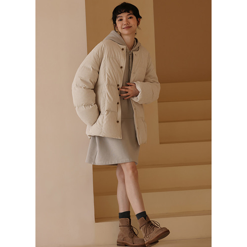 RIPNDIP コーデュロイ ダウンジャケット ベージュ RIPNDIP コーデュロイ ダウンジャケット ベージュ