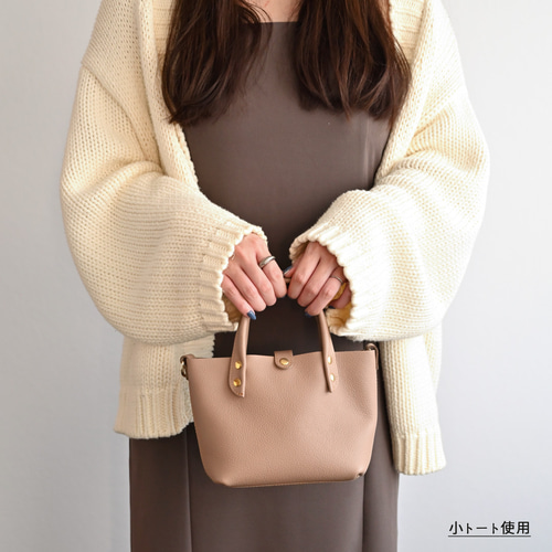 ミニトートバッグ 【 シュリンクレザー 】 本革 姫路レザー ミニトートバッグ 【 シュリンクレザー 】 本革 姫路レザー
