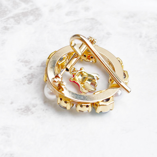 選べる4way】ゆずブローチ 柚子 リースブローチ ネックレス 帯留め