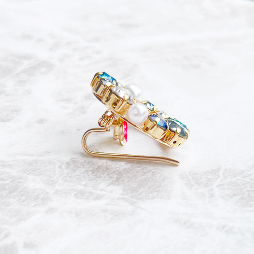 選べる4way】ゆずブローチ 柚子 リースブローチ ネックレス 帯留め