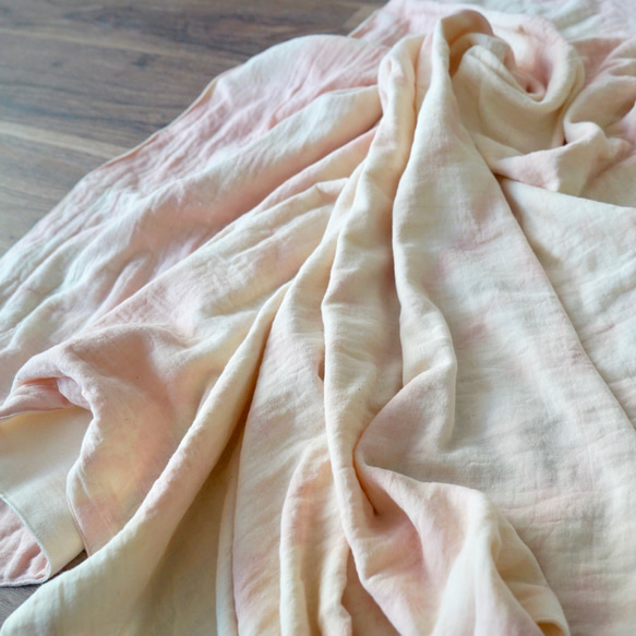 紗布毯襁褓糖果/粉紅色斑駁/赤塔棉 第11張的照片