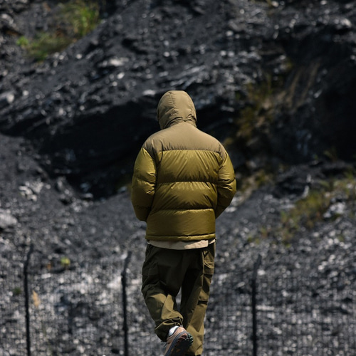 雪　コート 山系戸外厚め冬コート男90白鴨パイル防水ダウンジャケット・コート