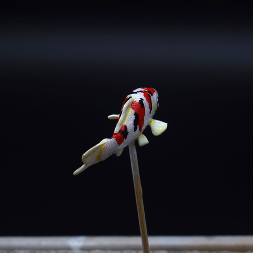 錦鯉 フィギュア 素材 標準サイズ 受注制作 その他雑貨 工房かほくや