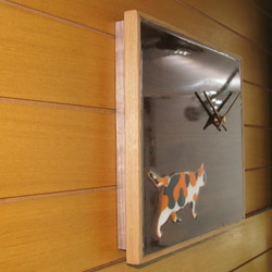 藝術手錶壁掛式遛貓 第12張的照片