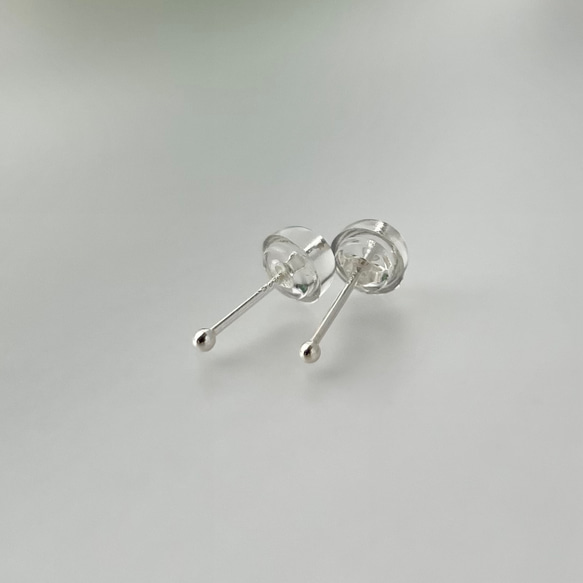 《1.5mm極小ピアス 》silver925 Stud Pierce 5枚目の画像