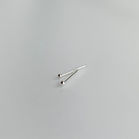 《1.5mm極小ピアス 》silver925 Stud Pierce 9枚目の画像