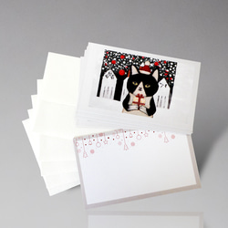 ミニクリスマスカード封筒セット(5組) 5枚目の画像