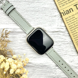 16色展開 高級革エプソン使用 アップルウォッチレザーベルト