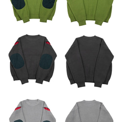 メンズ・春・秋の新作セーターニットトップス・レトロなデザインがおしゃれで快適 3カラー 20-1122 15枚目の画像