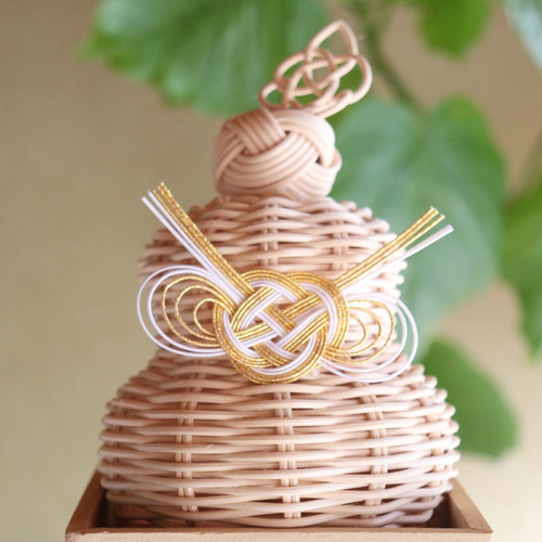 2025発送】お正月✳︎ラタンの鏡餅✳︎2026 鏡餅 HELLO FLOWER 通販