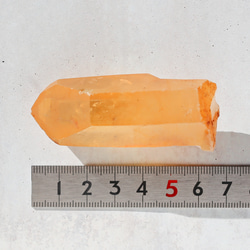 タンジェリンクォーツ 蜜柑水晶 天然石 水晶 鉱物 一点物 健康 19枚目の画像