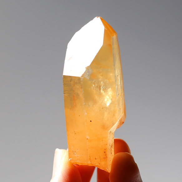 タンジェリンクォーツ 蜜柑水晶 天然石 水晶 鉱物 一点物 健康 10枚目の画像