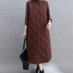 JOIN♥2色  ゆったりワンピース オーバーサイズ ロングスカート 5枚目の画像