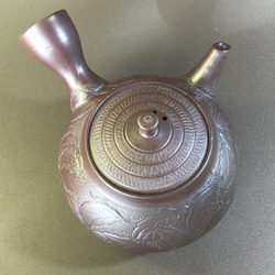 手作りの陶器　焼き〆急須　　 3枚目の画像