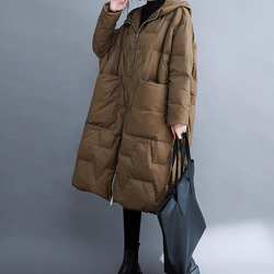 JOIN♥2色 冬暖かい ダウンジャケットの上着 オーバーサイズ 　ゆったり 1枚目の画像