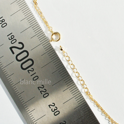 ジュエリー工房アトラス 18金 ブレスレット S字チェーン