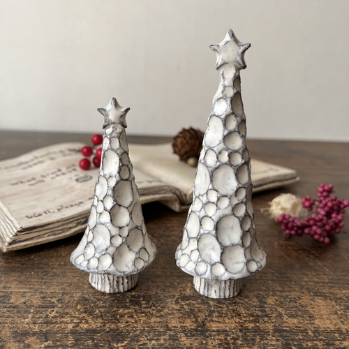 【レア美品】クリスマス★木馬★陶器の小物入れ 陶器のクリスマスツリー 小 L クリスマスツリー こまもん工房 通販