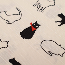 風呂敷　ふろしき 　お弁当包み　ギフト　綿100％　日本のかたち　アニマル　猫　ネコ　日本製　50cm幅　 7枚目の画像