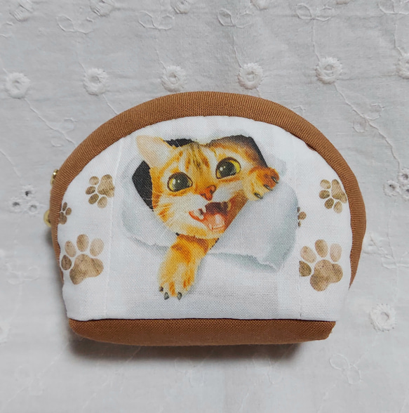 cancan☆フラットポーチ♥️可愛い猫ちゃん二匹C♥️ハンドメイド 楽天市場】【8/20日5%OFFクーポン】ポーチ | KANKAN ツイン