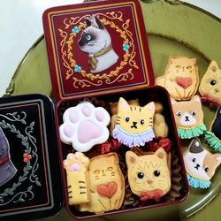 再販『Creema限定』特典付※猫ちゃん好きに!猫ちゃんのアイシング