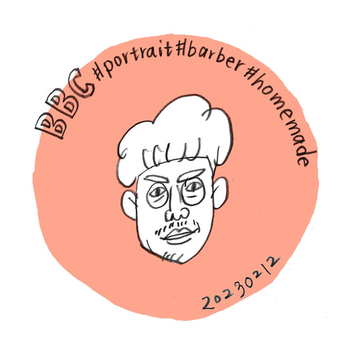 やわらかいシンプルな手描きで、似顔絵をお届けします【イラスト